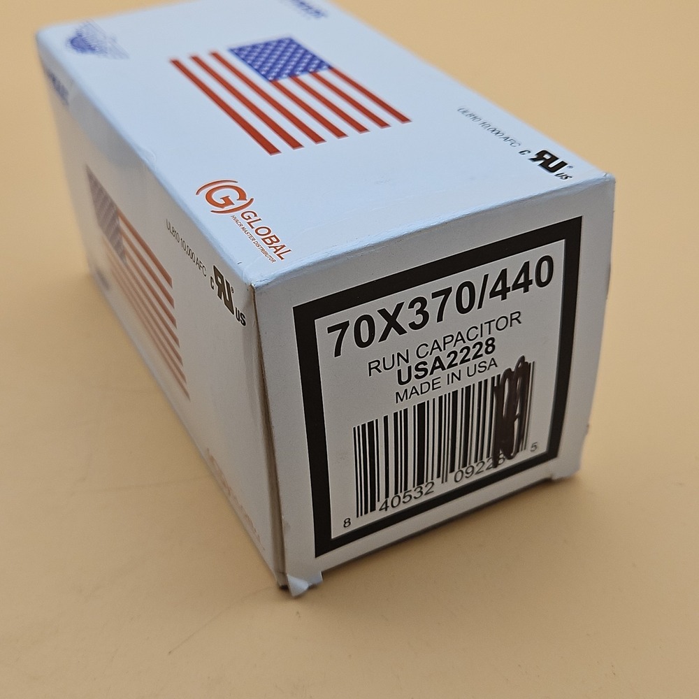 AmRad USA2228 Round Run Capacitor 70X370/440 Brand New